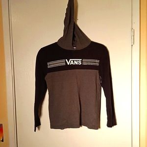 Vans boy size medium. Long sleeve  with hood